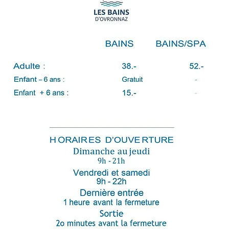 Hotel Les Bains D'ovronnaz